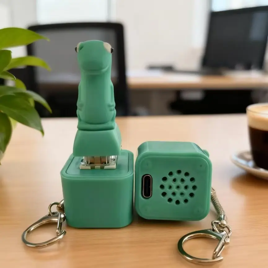 Viral Lizard Fidget Keychain Rechargeable | Keyboard Clicker Sound RGB ...