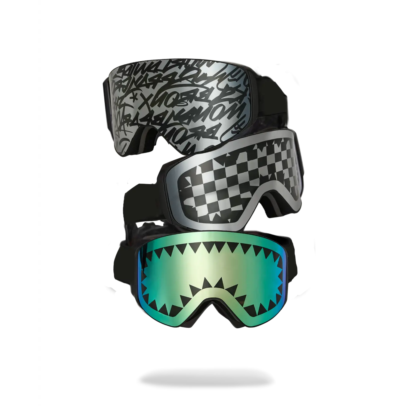 THE STREET MOUNTAIN SKI GOGGLES (INTERCHANGEABLE 3 LENSES) THE STREET MOUNTAIN SKI GOGGLES (INTERCHANGEABLE 3 LENSES)