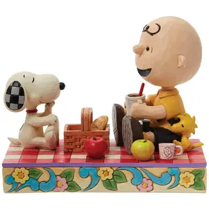 Peanuts by Jim Shore Snoopy, C harlie Brown & Woodstock