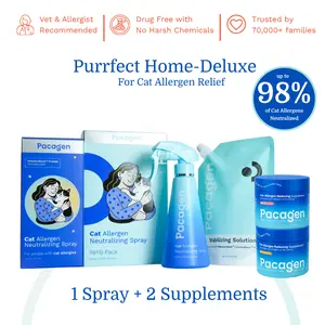 Cat Allergen Relief Home Bundle