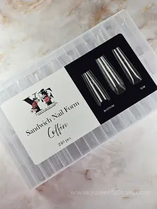 Sandwich Nail Form / Dual Forms System Nail Extension Kit