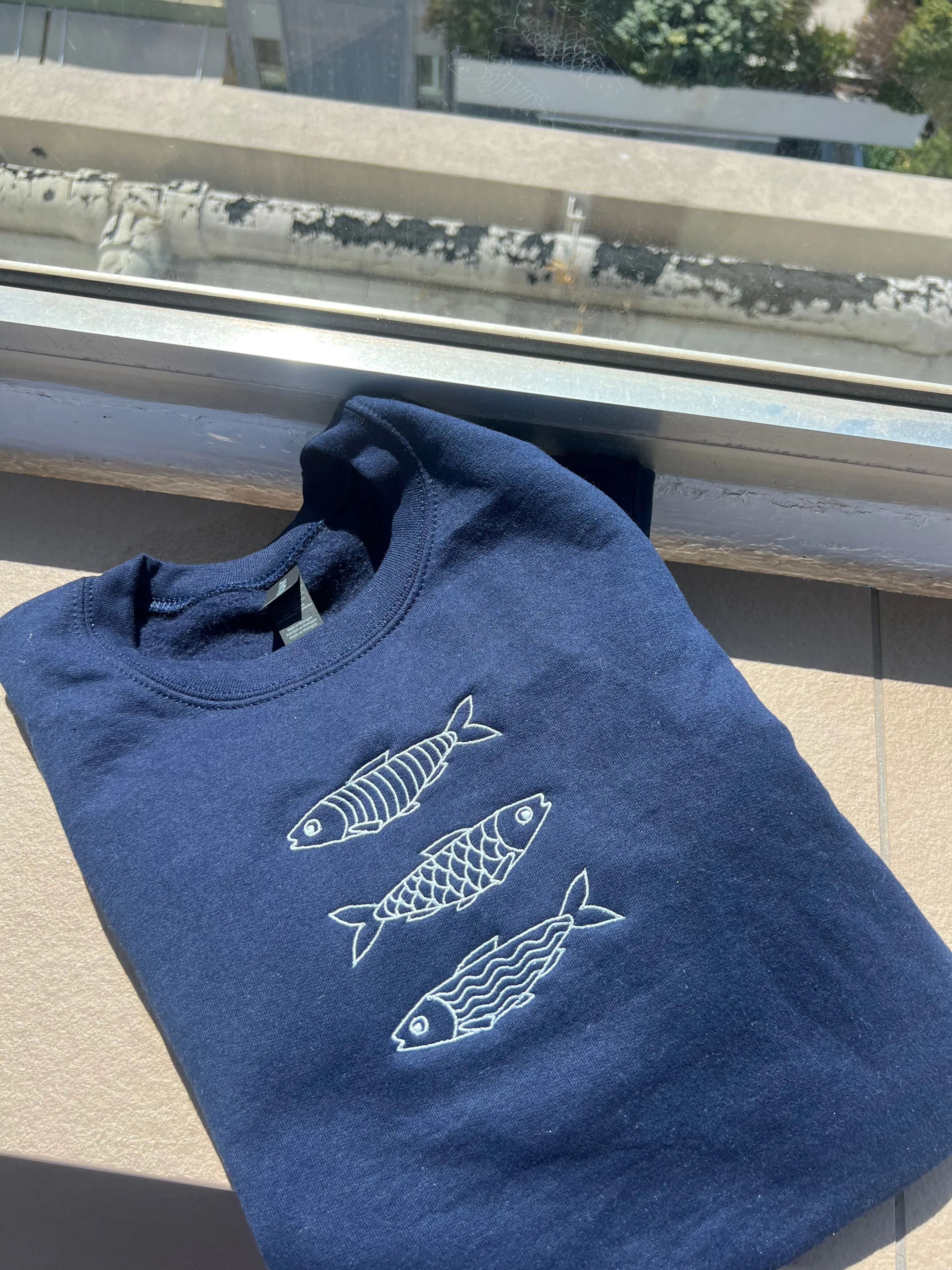 Nautical Sardine Sweatshirt