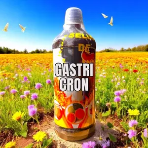 New - GastriCron Herbal Blend - Juice Tonic- Jugo De Guava, Cuachalalate, Aloe Vera, Peruvian Cat’s Claw, Lemon Verbena  -   de 1 Liter (33.3Fl Oz)