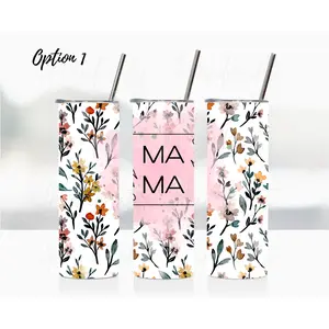 MAMA insulated tumbler, insulated tumbler for mom