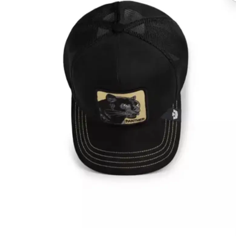 Goorin Bros. Panther Golden Suede The Farm Black Trucker Hat