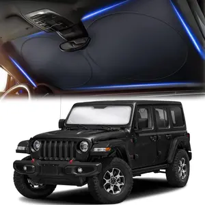 Jeep Windshield Sunshade X-Small (60"x21") | EcoNour UV Protection