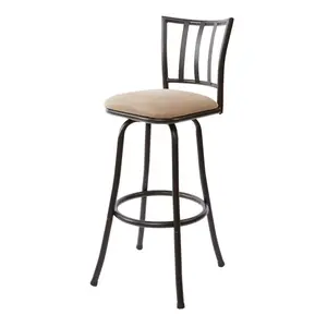 Adjustable Counter Height Barstool - Additional set of legs included with an 5" adjustable height