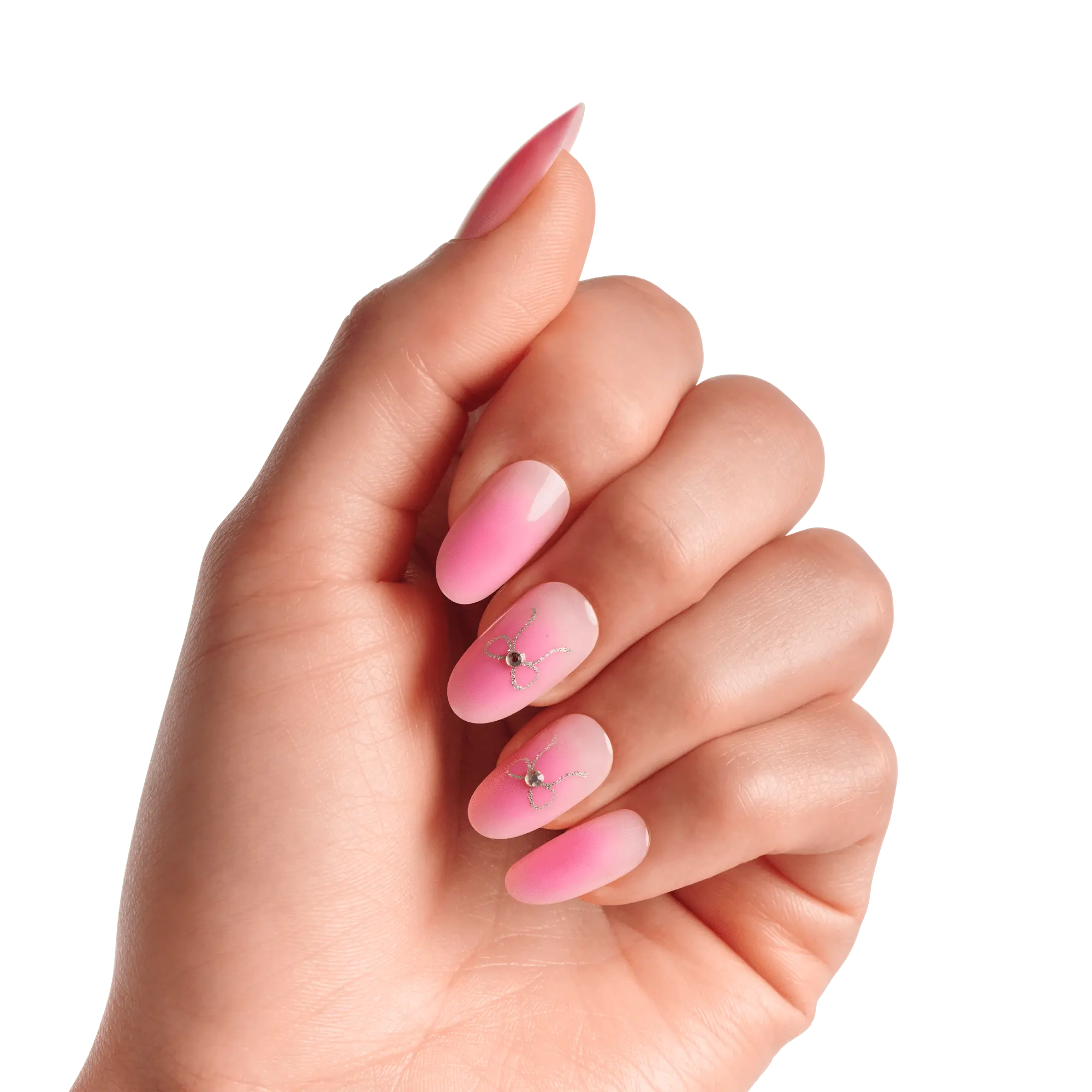 WICKED X KISS Press On Glue Nails | You've Been Glinda-fied
