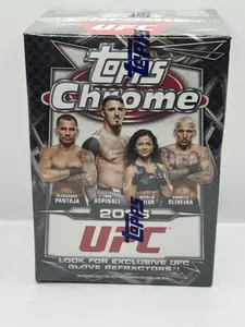 2026 Topps Chrome UFC Blaster Box - Factory Sealed - Look for Glove Refractors