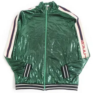 Pre-owned GUCCI Others Small Leather Goods 545652 Oversized Laminate Track Jacket M