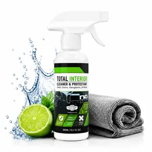 3-Pack Car Restoration Kit - Automotive Headlight Polishing Cream, Interior Stain Remover, Glass Cleaner for Car Washing & Maintenance