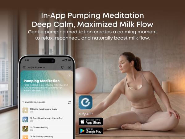 NEW eufy S2 Pro Heated Wearable Breast Pump, Hands-Free Breast Pump with Industry-Leading HeatFlow Tech, App-Controlled OptiRhythm, Hospital-Grade Suction, Leakproof, Slim and Ultra-Quiet for in-Bra Use Maternity
