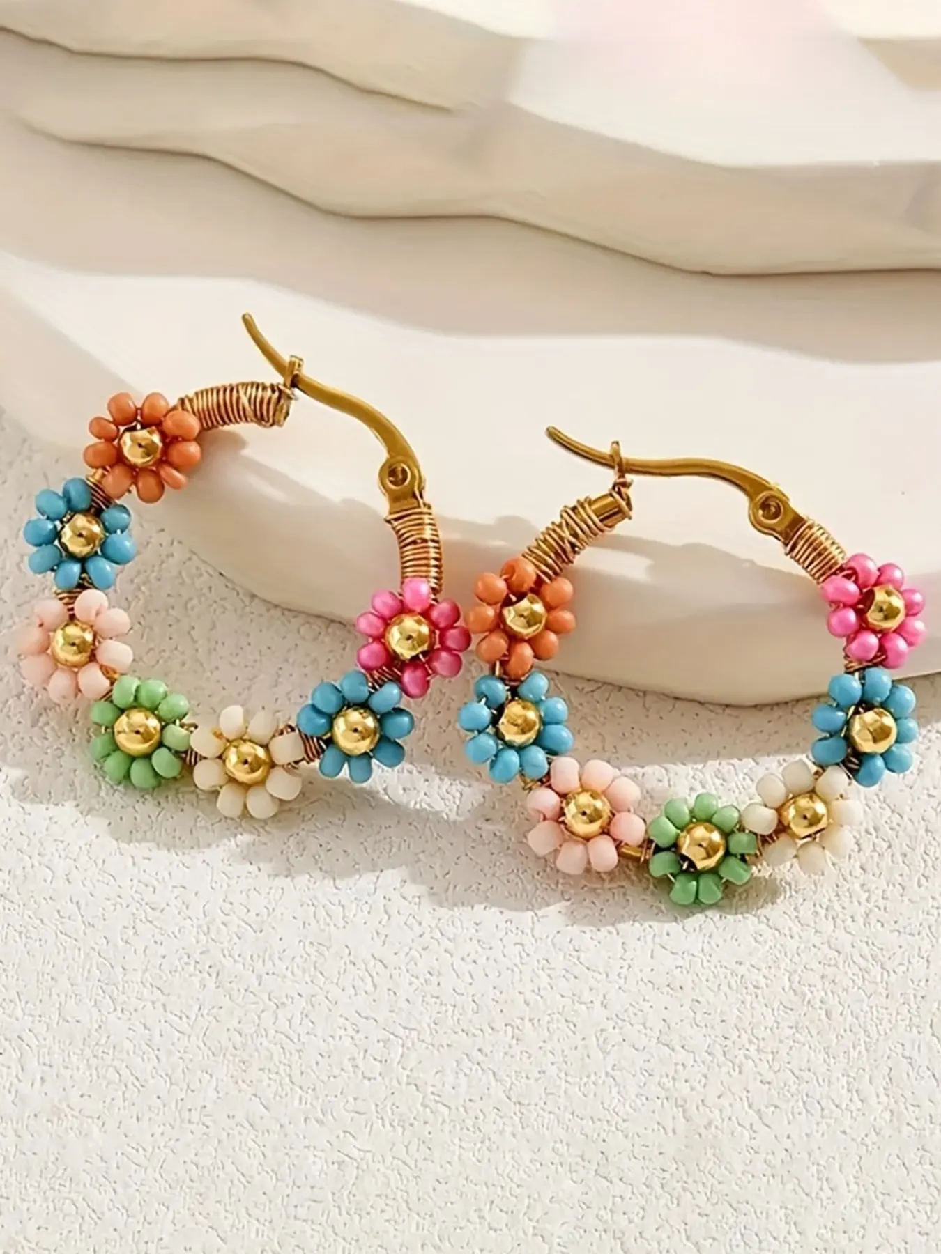 Pearl Flower Stud Earrings for Women, Casual Alloy Jewelry for All Seasons, Perfect for Holidays Birthdays Dates Parties, Fashion Earrings, Fashion Jewelry Party, Fashionable Earrings
