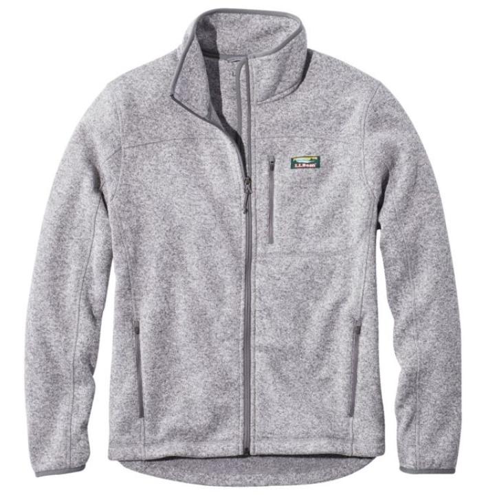 Men's L.L.Bean Sweater Fleece Full-Zip Jacket, Size Range: Regular - New 100% - The biggest flash sale!!