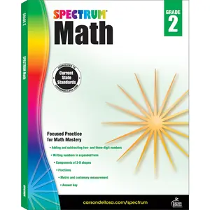 Spectrum Math Workbook, Grade 2: Volume 3 -- Spectrum - Paperback