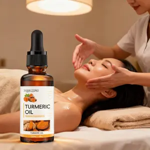 Turmeric Glow Facial Serum Oil (30ml) Vegan formula. Smooths skin, suits all skin types, boosts daily radiance, Turmeric Extract