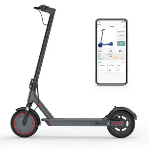 【AOVOPRO-ladped 】TMAX | 500W Powerful Motor | Dual Brakes & Dual Suspension | 21MPH Speed + 21 Miles Range | App Control | 10" Puncture-Proof Tires