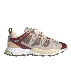 adidas Mens Hyperturf Lace Up Sneakers Shoes Casual - Beige