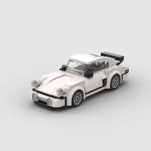 Small Car Building Block Model Creative & Educational Gift for Kids ABS Plastic