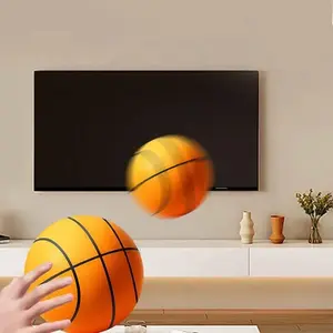 Silent Basketball, Indoor Training Foam Basketball, Low Noise Basketball for Various Indoor Activities, Interactive Game Props, Interesting Gifts, Soft Ball Design