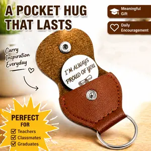 2026 Graduation Pocket Hug Token – Inspirational Gift for Classmates & Friends, Long Distance Relationship Positive Gift for Grads#SummerVibes