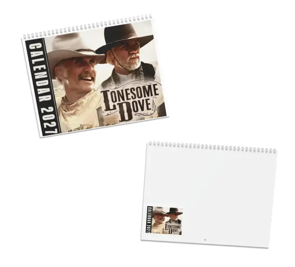 Lonesome Dove 2027 Calendar, Gift for Fans, Home & Office Decor