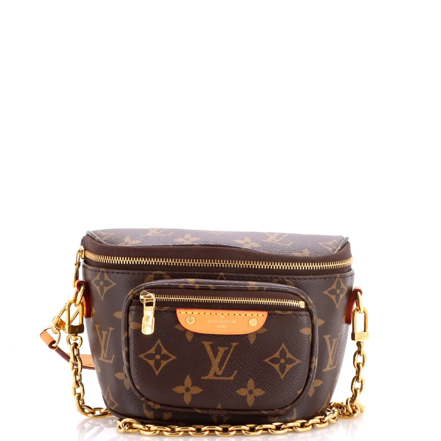Pre-owned Louis Vuitton material Belt Bags Bum Bag Monogram Canvas Mini by Rebag