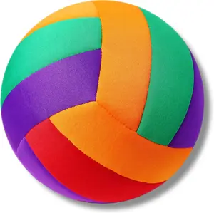 Soft Indoor Volleyballs for Girls Youth Beginners Trainer Fabric Light First Learning Volleyballs Safe Quiet Practicing Inside the House Birthday Easter Gifts