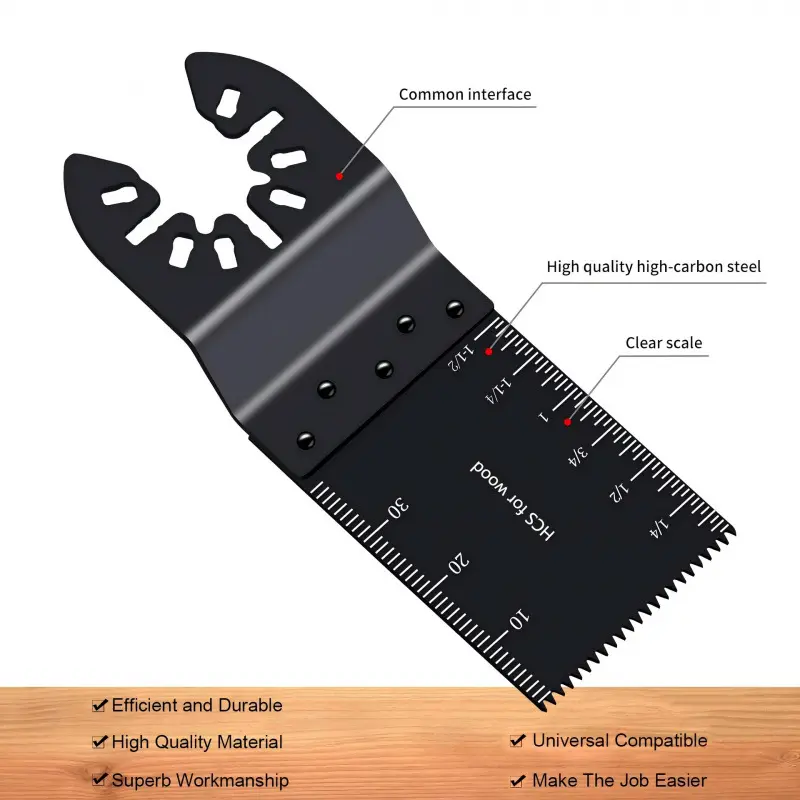 98PCS Assorted Oscillating Multi Tool Blades Set, Oscillating Saw Blades Power Tool Accessories