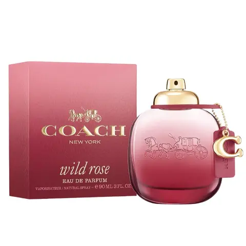 Coach Wild Rose EDP Spray - Floral Fruity Fresh Elegant Feminine Fragrance with Red Currant & Ambroxan Notes