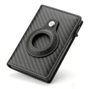 Wallet for Mens Smart Wallet Leather Card Holder Smart, Slim,Minimalist Wallet, Wallet 9-14 Card Capacity | ID Window | Cash Slot