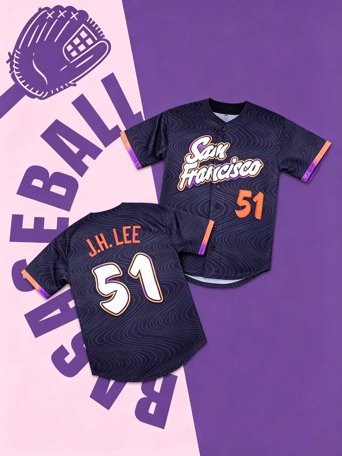 Baseball Jersey Size 26, Quick-Dry Short Sleeve, High-Quality Experience, Unique Field Style, Casual Loose Fit, Spring & Fall