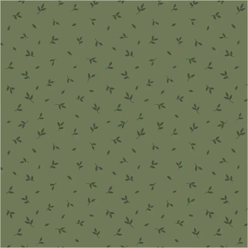 Fabric Windham Granny Green Tumbling Leaves Honeycrisp by the Quarter Yard 55196-7