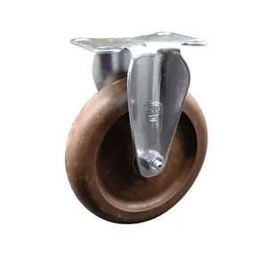 Service Caster MCM-SCC-20R514-GFNSHT Replacement for McMaster Carr Caster 19525T18 - Rigid Top Plate Caster with 5 in. High Temperature Glass Filled Nylon Wheel - 350 lbs Capacity per Caster