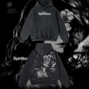 BoostedStyle - Tsunami Sea Spiritbox Heavy Metal Graphic T‑Shirt, Rock Music Graphic Hoodie, Y2K rock band tee, Mexico style menswear