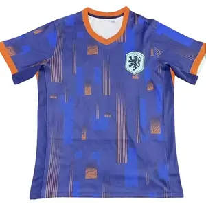 Netherlands 24-25 Away Football Jersey S-2XL Unisex Wicking Grade: AAA  Cheap Breathable