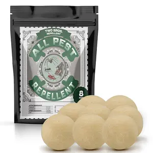 Two Bros Pest Repellents,Natural deterrent for home, Effectively Repel Mosquitoes, Rats, Ants,Roach, Spider& Other Pests-8P Plant