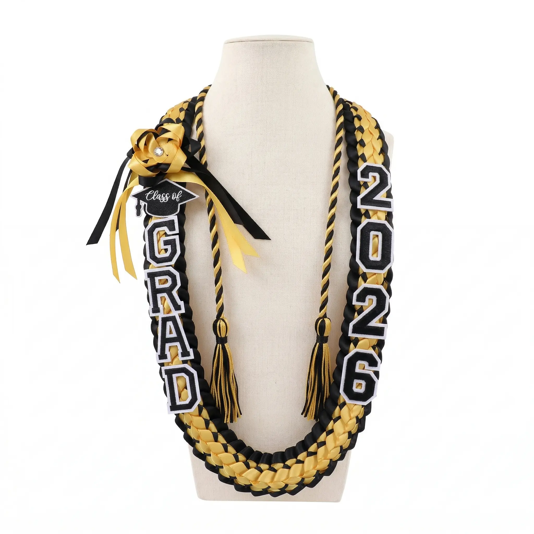Gold Black + Honor Cord