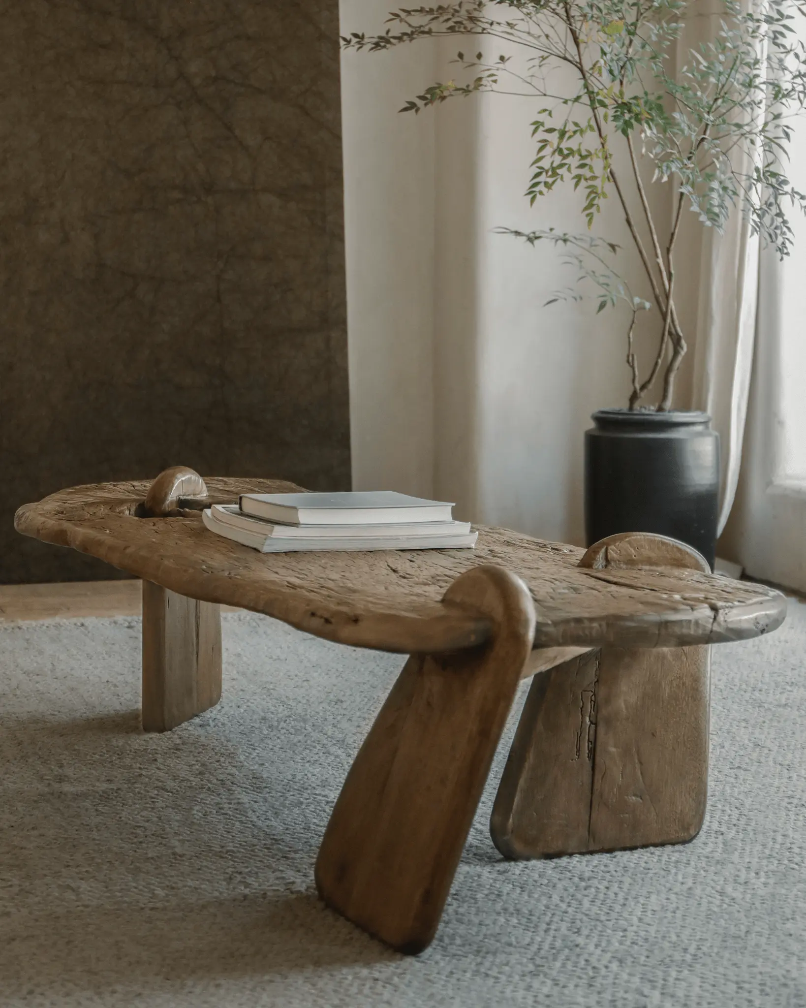 Rustic Driftwood Coffee Table