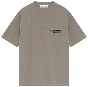 Fear of God Essentials "Homestead Heather" Tee Shirt OVERSIZED Fit New Summer Clothes New
