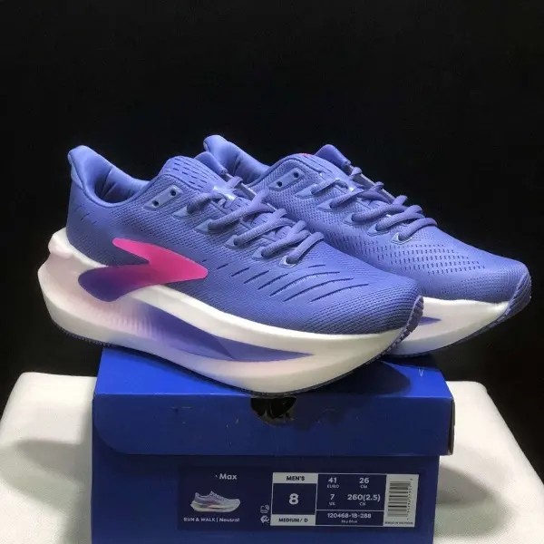 Max Cushioned Gradient Sports Shoes Breathable Mesh Training Jogging Sneakers