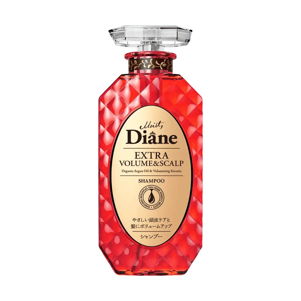 Diane Japan Volume Boost Shampoo - Silicone-Free Amino Acid Formula for Oily Hair - 450ml