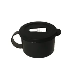 Soup Mug - Ceramic Soup Mug with Handle and Lid - Drinkware, Cup Stylish Washable Versatile Elegant