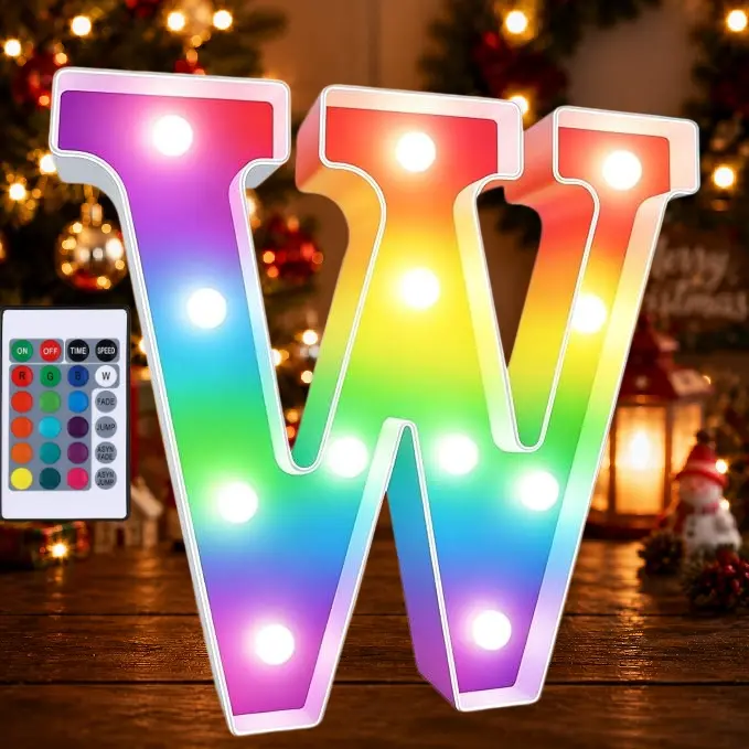 RGB letter W