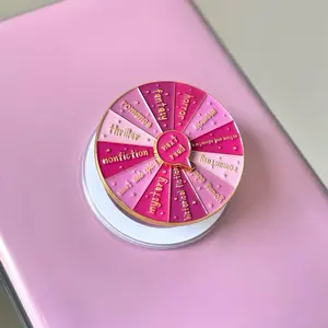 Pink Book Genre Color Wheel Kindle Grip