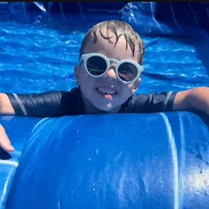 L.W. Clothing Company Kids' Round Polarized Sunglasses for Boys & Girls 2-10 Years UV400 Protection Durable Plastic Frame Eyewear