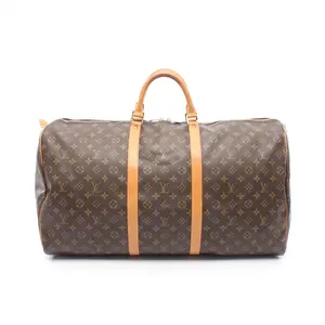 Pre-owned Louis Vuitton Canvas Tote Bags Keepall 60 Monogram Boston Bag