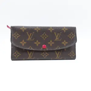 Pre-owned Louis Vuitton Canvas Small Leather Goods Emilie Monogram Wallet T10417464