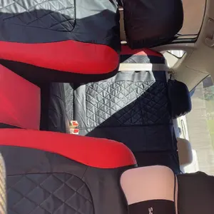 Universal Car Seat Covers Set PU Leather for 2/5 Seats, Full Protection for Car Front & Rear Seats, Waterproof & Anti-Scratch, Fit Most Cars SUVs Vans Trucks, Automotive Seat Protectors, Airbag Compatible, Car Interior Accessories