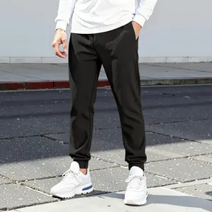 GINGTTO Men's Waffle Tapered Jogger Lightweight Drawstring Casual Pants Stretch Elastic Loose Fit Straight Sweatpants Fashion Workout Trousers